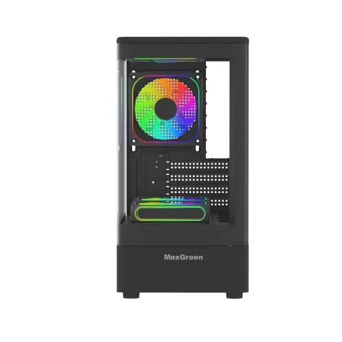 MaxGreen Curve Arylic 312 Mid Tower mATX Gaming Casing — image 3 of 5