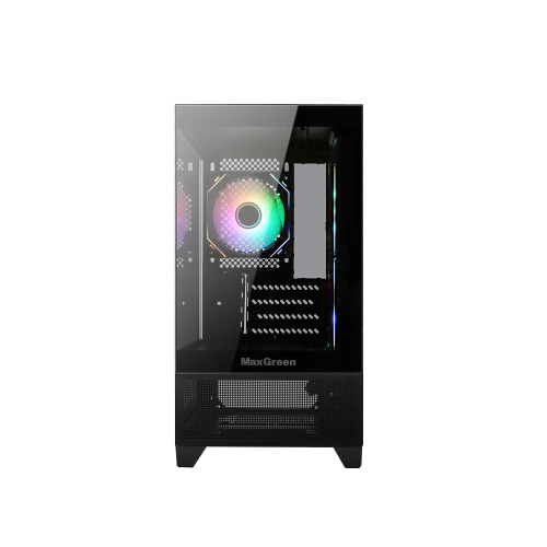 MaxGreen Panora F3 Mid-Tower M-ATX Gaming Casing — image 2 of 4