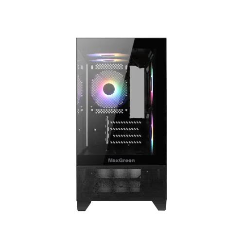 MaxGreen Panora PS5 Mid-Tower M-ATX Gaming Casing With 200W PSU — image 4 of 4