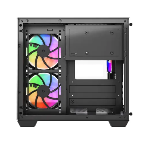 MaxGreen S275-22 Mid-Tower M-ATX Gaming Casing With 3x ARGB Fan — image 3 of 4