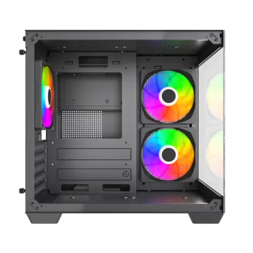 MaxGreen S275-22 Mid-Tower M-ATX Gaming Casing With 3x ARGB Fan — image 4 of 4