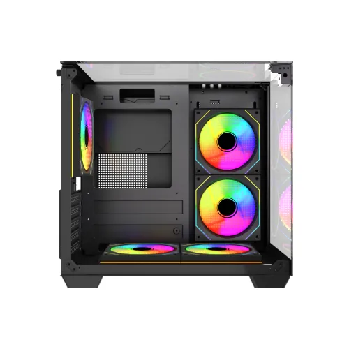 MaxGreen S275-33 Mid-Tower M-ATX Casing With 3x MaxGreen M57 ARGB Fan — image 3 of 5