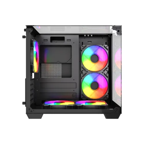 MaxGreen S275-33 Mid-Tower M-ATX Casing With 3x MaxGreen M59 ARGB Fan — image 3 of 5