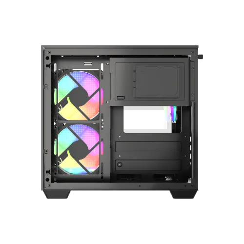 MaxGreen S275-33 Mid-Tower M-ATX Casing With 3x MaxGreen M59 ARGB Fan — image 4 of 5