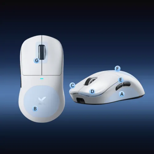 MCHOSE M7 Tri-Mode Wireless Gaming Mouse — image 5 of 5
