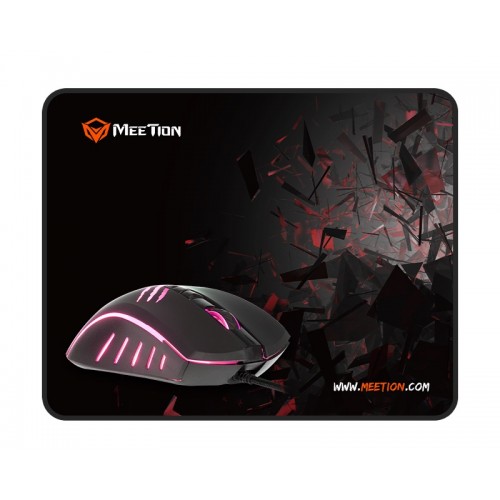 MeeTion MT-C011 Wired Gaming Mouse and Mouse Pad Combo — image 5 of 5