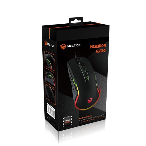 Meetion MT-G3360 POSEIDON Professional Macro Gaming Mouse — image 6 of 6