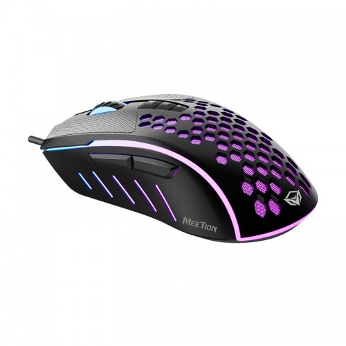 Meetion MT-GM015 Lightweight Honeycomb RGB Backlit Gaming Mouse — image 4 of 5