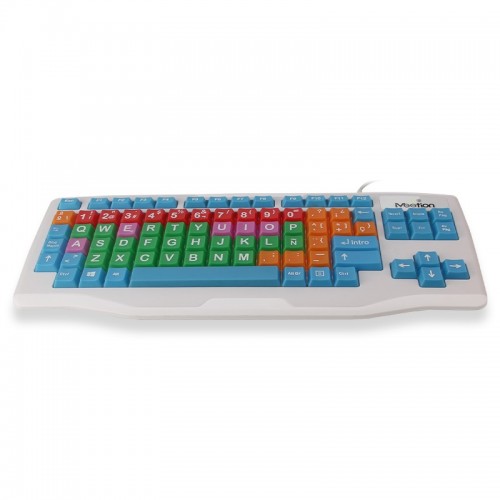 Meetion MT-K800 Colored Big Keys Kids Keyboard — image 2 of 2