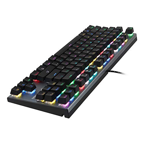 Meetion MT-MK04 TKL RGB Backlit Mechanical Blue Switch Gaming Keyboard — image 5 of 5