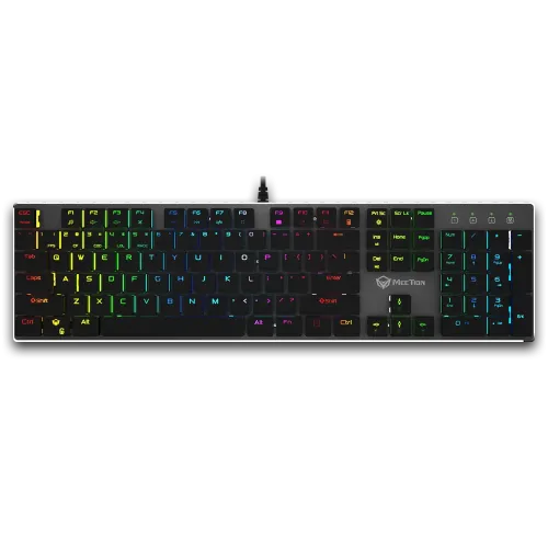 Meetion MT-MK80 RGB Ultra-thin Mechanical Keyboard