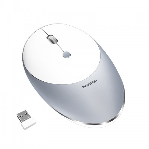 Meetion MT-R600 2.4GHz Slim Rechargeable Silent Wireless Mouse — image 2 of 6