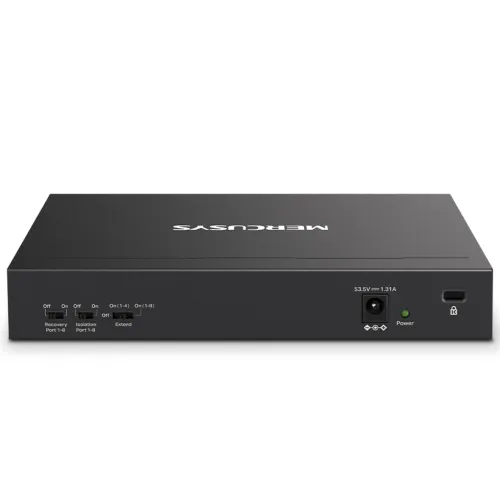 Mercusys MS110P 10-Port 10/100Mbps PoE Desktop Switch — image 3 of 3