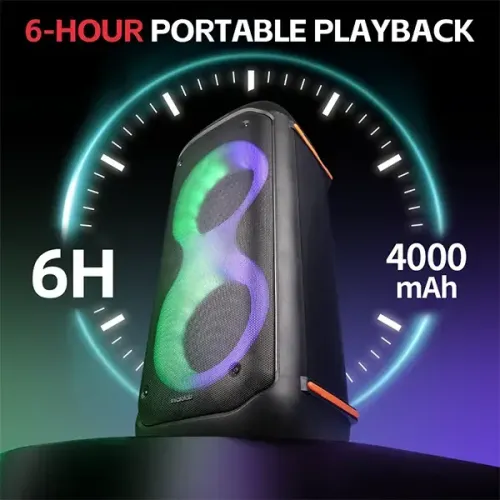 Microlab PT602W Portable Multimedia Wireless Bluetooth Party Speaker — image 2 of 2