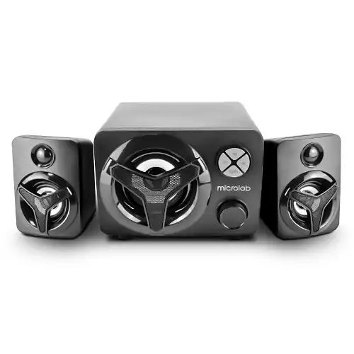 Microlab U210 USB 2:1 LED Bluetooth Speaker Black — image 2 of 2