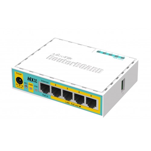 Mikrotik RB750UPr2 hEX PoE lite 5-Port Ethernet Router — image 3 of 3