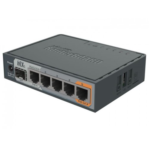 Mikrotik Hex S RB760iGS 5X Gigabit Ethernet Router — image 3 of 3