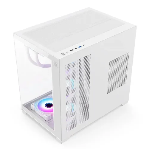 Monarch City Ranger X7 ARGB Mid-Tower ATX Gaming Case White — image 4 of 6