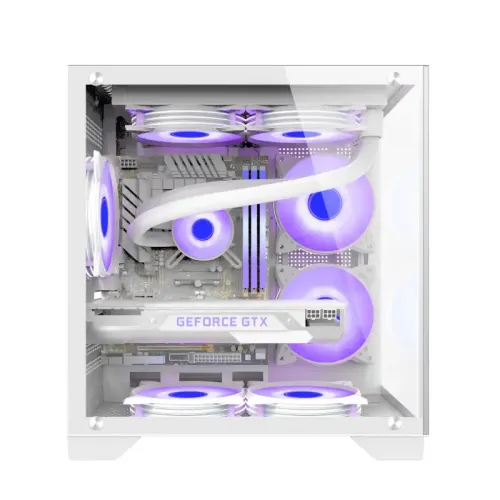 Monarch Mystery Box X5 Desktop Gaming Case White — image 2 of 4