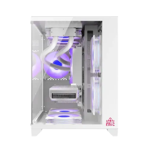 Monarch Mystery Box X5 Desktop Gaming Case White — image 3 of 4
