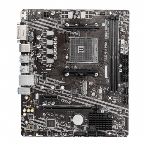 MSI A520M-A Pro AM4 AMD Micro-ATX Motherboard — image 2 of 4