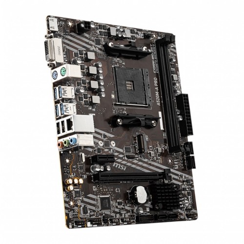 MSI A520M-A Pro AM4 AMD Micro-ATX Motherboard — image 3 of 4