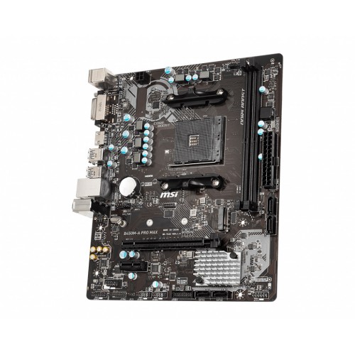 MSI B450M-A PRO MAX AMD AM4 Motherboard — image 3 of 5