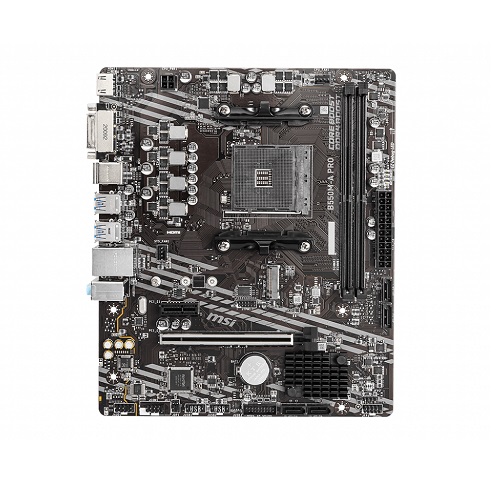 MSI B550M-A PRO DDR4 AMD AM4 Micro ATX Motherboard — image 2 of 5