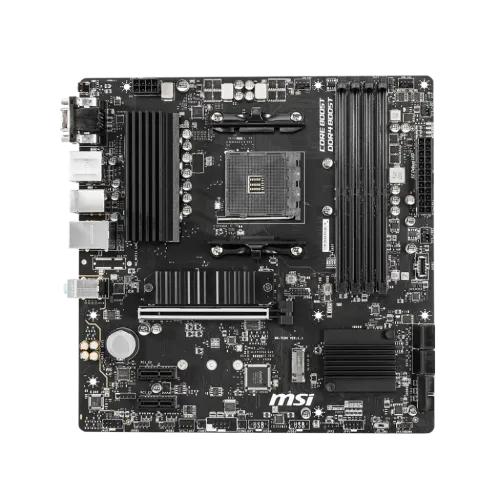 MSI B550M Pro-VDH AMD AM4 DDR4 Micro-ATX Motherboard — image 2 of 5