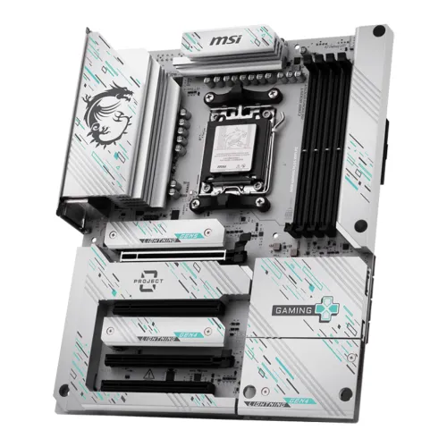 MSI B850 GAMING PLUS WIFI PZ AM5 ATX Motherboard — image 4 of 5