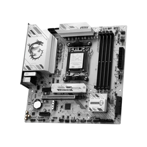 MSI B850M GAMING PLUS WIFI6E AM5 mATX Motherboard — image 3 of 5