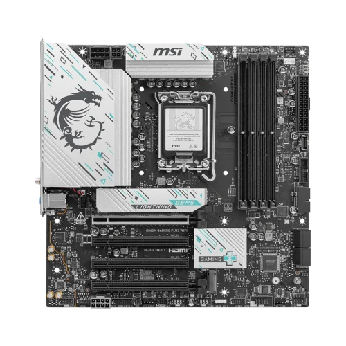 MSI B860M GAMING PLUS WIFI LGA 1851 Micro ATX Motherboard — image 2 of 5