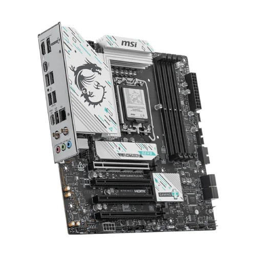 MSI B860M GAMING PLUS WIFI LGA 1851 Micro ATX Motherboard — image 3 of 5