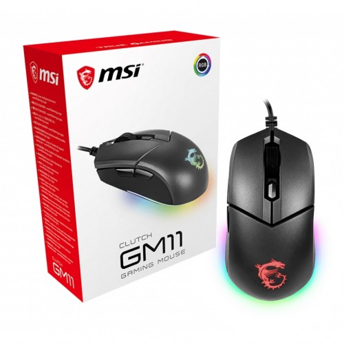 MSI CLUTCH GM11 6-Button RGB Gaming Mouse — image 5 of 5