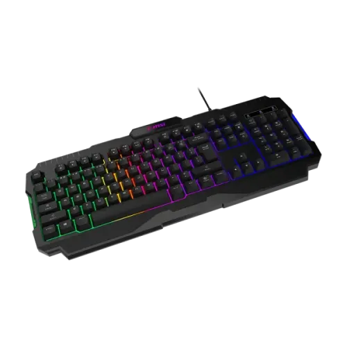 MSI FORGE GK100 Wired RGB Gaming Keyboard — image 3 of 3