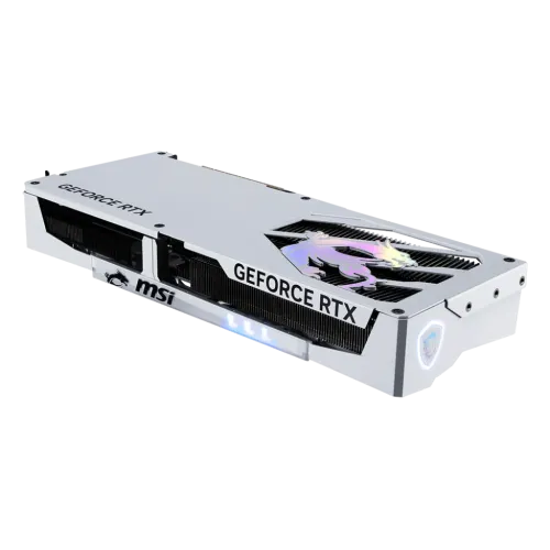 MSI GeForce RTX 5070 12G GAMING TRIO OC WHITE GDDR7 Graphics Card — image 3 of 5