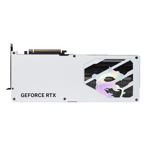 MSI GeForce RTX 5070 12G GAMING TRIO OC WHITE GDDR7 Graphics Card — image 4 of 5