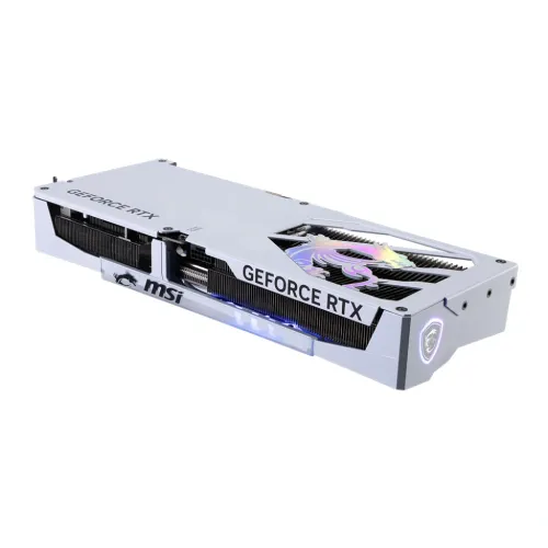 MSI GeForce RTX 5080 16G GAMING TRIO OC WHITE 16GB GDDR7 Graphics Card — image 3 of 5