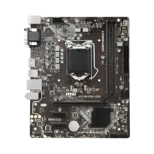 MSI H310M PRO-VDH Intel 9th Gen Motherboard — image 2 of 5