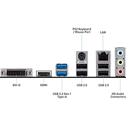 MSI H410M A Pro Intel 10th Gen Micro-ATX Motherboard — image 4 of 4