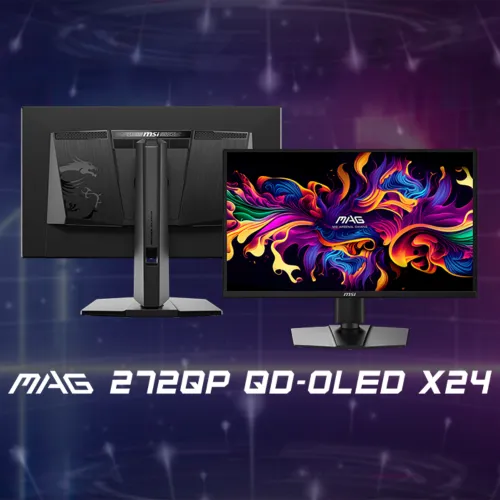 MSI MAG 272QP QD-OLED X24 26.5" 2K WQHD 240Hz 0.03ms Gaming Monitor — image 6 of 6