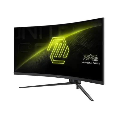 MSI MAG 345CQR 34" UWQHD 180Hz 1ms VA Curved Gaming Monitor — image 2 of 6