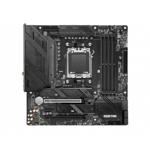 MSI MAG B650M MORTAR WIFI DDR5 AMD AM5 mATX Motherboard — image 2 of 5