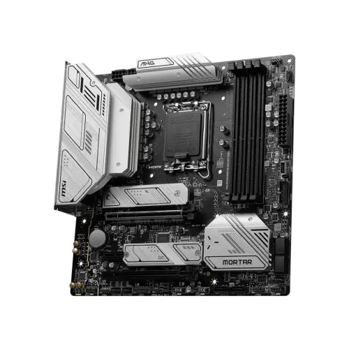 MSI MAG B760M MORTAR MAX WIFI DDR4 mATX Motherboard — image 3 of 5
