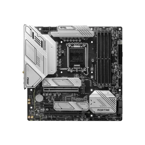 MSI MAG B760M MORTAR MAX WIFI mATX Motherboard — image 2 of 5