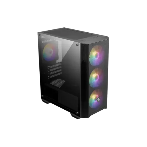 MSI MAG FORGE M100A Micro ATX Tower Gaming Case — image 2 of 5