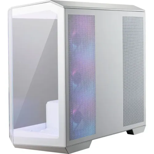 MSI MAG PANO M100R PZ White Micro-ATX Tower Gaming Case — image 2 of 5