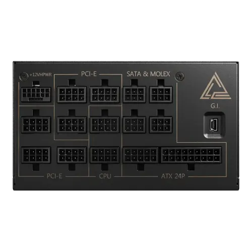 MSI MEG Ai1300P PCIE5 1300W 80 Plus Platinum Fully Modular Power Supply — image 3 of 3