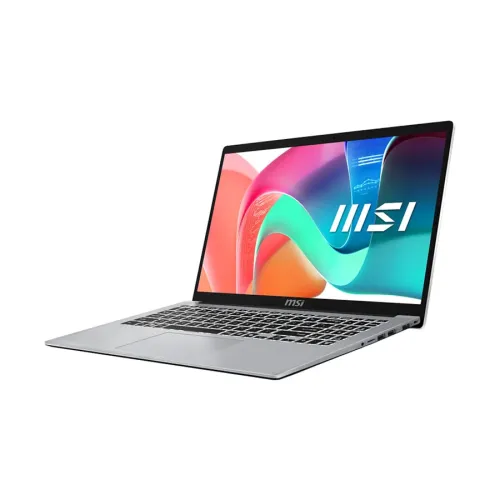MSI Modern 15 F1MG Core 7 150U AI Optimized 15.6" FHD Laptop Urban Silver — image 3 of 5