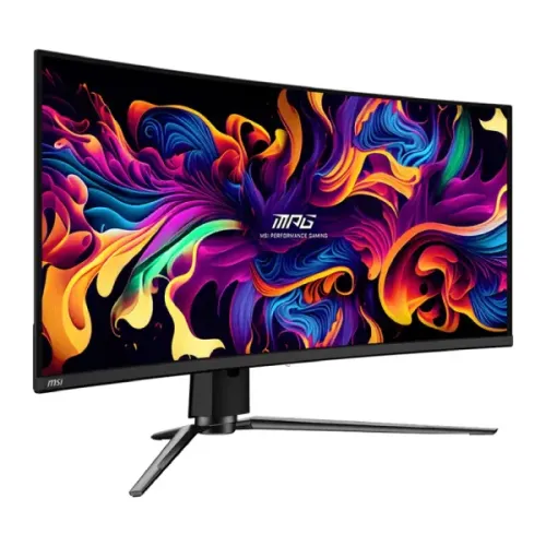 MSI MPG 341CQPX QD-OLED 34" UWQHD 240Hz Curved Gaming Monitor — image 3 of 5